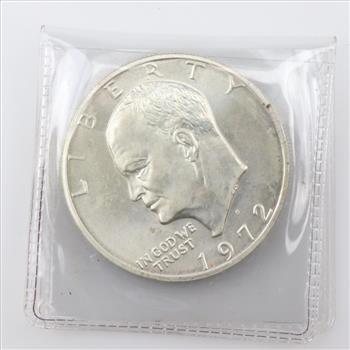 1972-S Eisenhower Silver-Clad Dollar