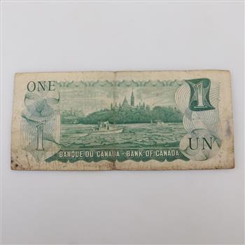 1973 Canadian One Dollar Bill