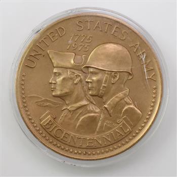 1975 US Army Bicentennial Oversize Medal