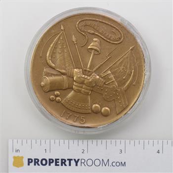 1975 US Army Bicentennial Oversize Medal