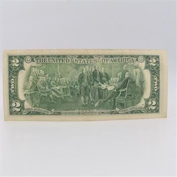 1976 US Federal Reserve Note 2 Dollar Bill
