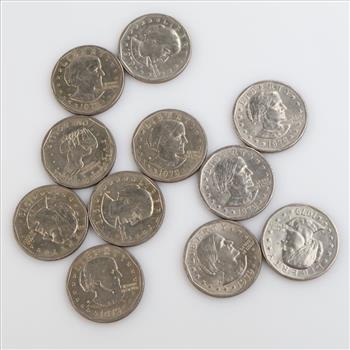 1979-P US Susan B. Anthony Dollar, 11 Pieces