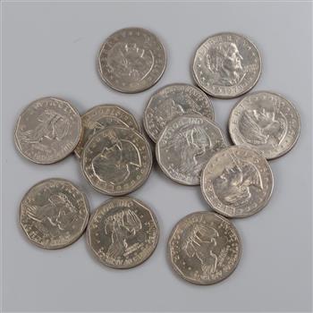 1979-P US Susan B. Anthony Dollar, 12 Pieces