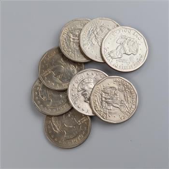 1979-P US Susan B. Anthony Dollar, 8 Pieces