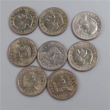 1979-P US Susan B. Anthony Dollar, 8 Pieces