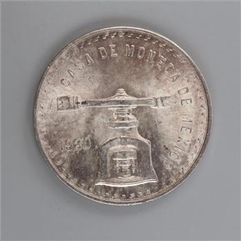 1980 Mexican Silver 1 Onza