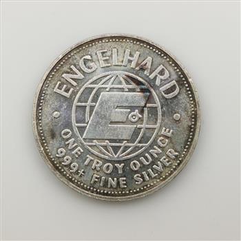 1982 Engelhard American Prospector Fine Silver 1 Troy Oz. Round