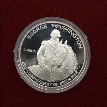 1982 George Washington 250th Anniversary Silver Half Dollar