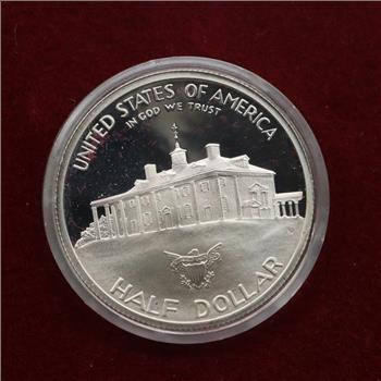 1982 George Washington 250th Anniversary Silver Half Dollar
