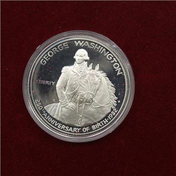 1982 George Washington 250th Anniversary Silver Half Dollar