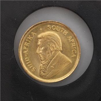 1982 South African 1/4 Krugerrand Gold Coin