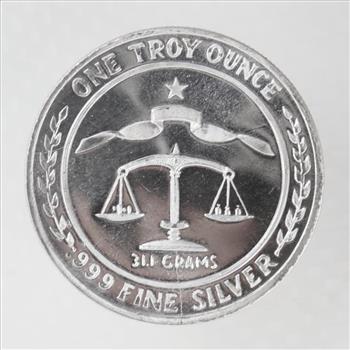 1984 Parliament Sheild Fine Silver 1 Troy Oz Round