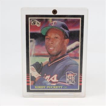 1985 Kirby Puckett Baseball Trading Card