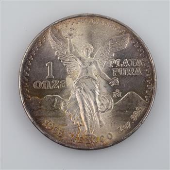 1985 Mexican Libertad Fine Silver 1oz