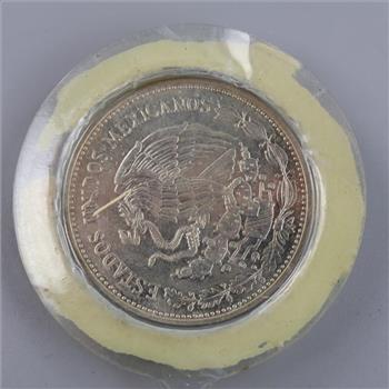 1985 Mexican Mexico '86 Commemorative Silver 50 Pesos