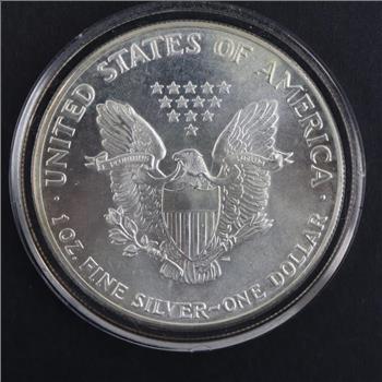 1986 American Eagle Fine Silver 1oz Dollar