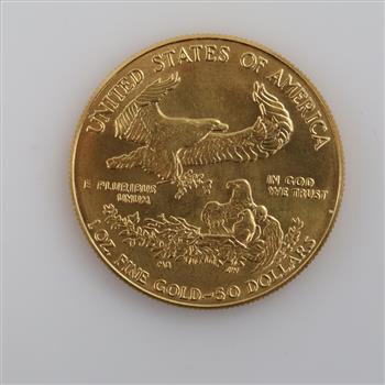 1986 Gold $50 Eagle 1oz