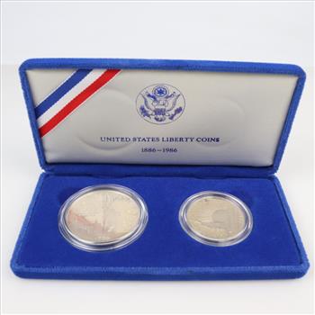 1986 US Liberty Coin Proof Set