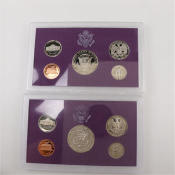 1988 And 1993 US Mint Proof Sets