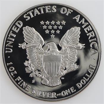 1988-S US American Eagle Fine Silver Dollar