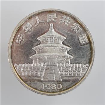 1989 Fine Silver Panda 1oz Round