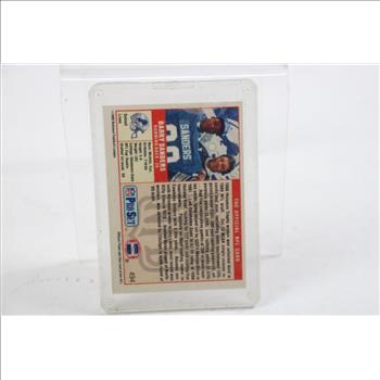 1989 NFL Pro Set Barry Sanders #494 Rookie Card
