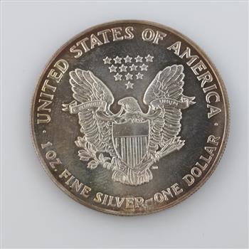 1990 American Eagle Fine Silver Dollar 1oz
