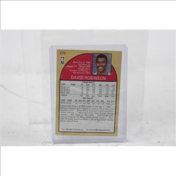 1990 NBA Hoops David Robinson Rookie Card #270