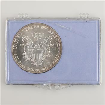 1991 American Eagle Fine Silver 1oz Dollar