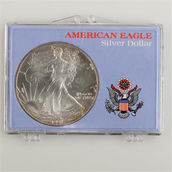 1991 American Eagle Fine Silver 1oz Dollar
