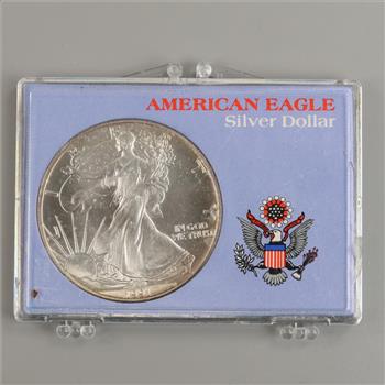 1991 American Eagle Fine Silver 1oz Dollar