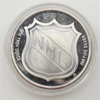 1991 Kings Smythe Division Champions Fine Silver 1 Troy Oz Round