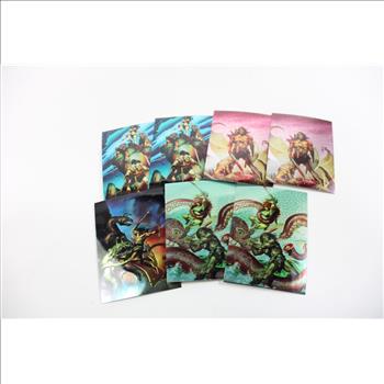 1994 All Chromium Conan II Trading Cards - 14 Trading Cards