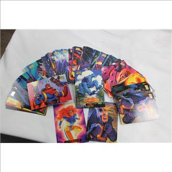 1994 Marvel Masterpiece Trading Card Lot - 50+ Cards