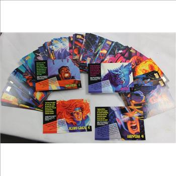 1994 Marvel Masterpiece Trading Card Lot - 50+ Cards