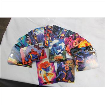 1994 Marvel Masterpiece Trading Card Lot - 50+ Cards