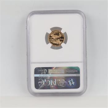 1994-W PF69 Ultra Cameo American Gold Eagle $5 NGC Graded