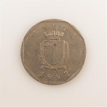 1995 Malta 50 Cent Piece | Property Room