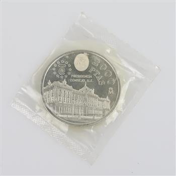 1995 Spanish Silver 2000 Pesetas