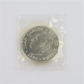 1995 Spanish Silver 2000 Pesetas