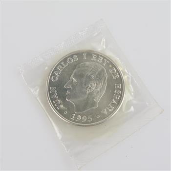 1995 Spanish Silver 2000 Pesetas