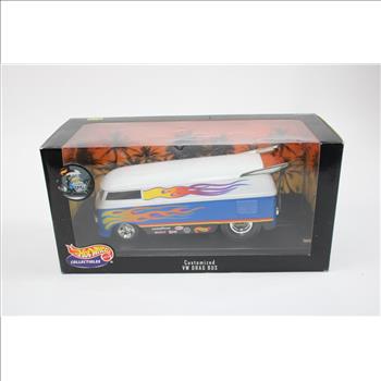 1999 Hot Wheels Collectibles Customized VW Volkswagen Drag Bus 1:18 Scale
