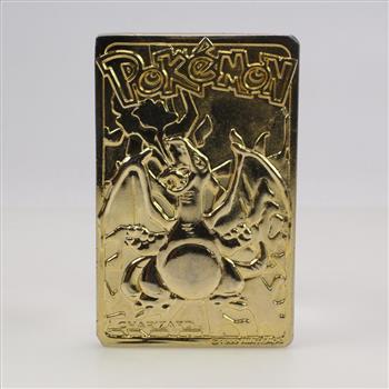 1999 Nintendo Pokemon- Charizard Metal Card