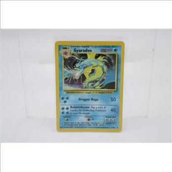 1999 Pokemon Base Set Holo Gyarados #6/102