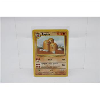 1999 Pokemon WOTC Base Set Dugtrio 19/102