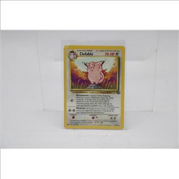 1999 Pokemon WOTC Jungle Set Clefable 17/64