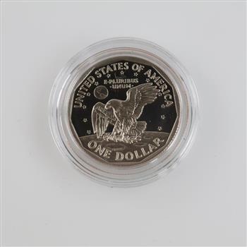 1999 Susan B. Anthony Proof Dollar W/ COA