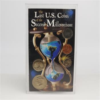 1999 The Last US Coins Of The Second Millennium Set