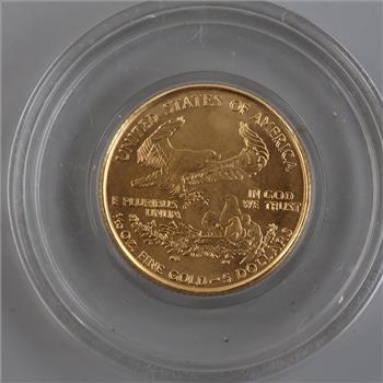 1999 US American Eagle Fine Gold 5 Dollars 1/10oz