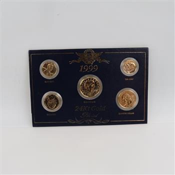 1999 US GP Coin Set, 5 Coins